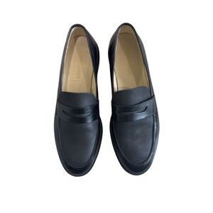 Poppy Barley “Milan” Loafers in Black / Nubuck sz 9.5